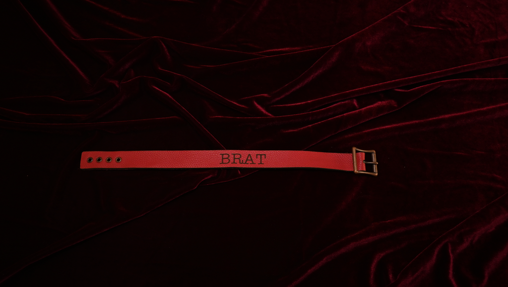 Crimson "Brat" Collar image 3