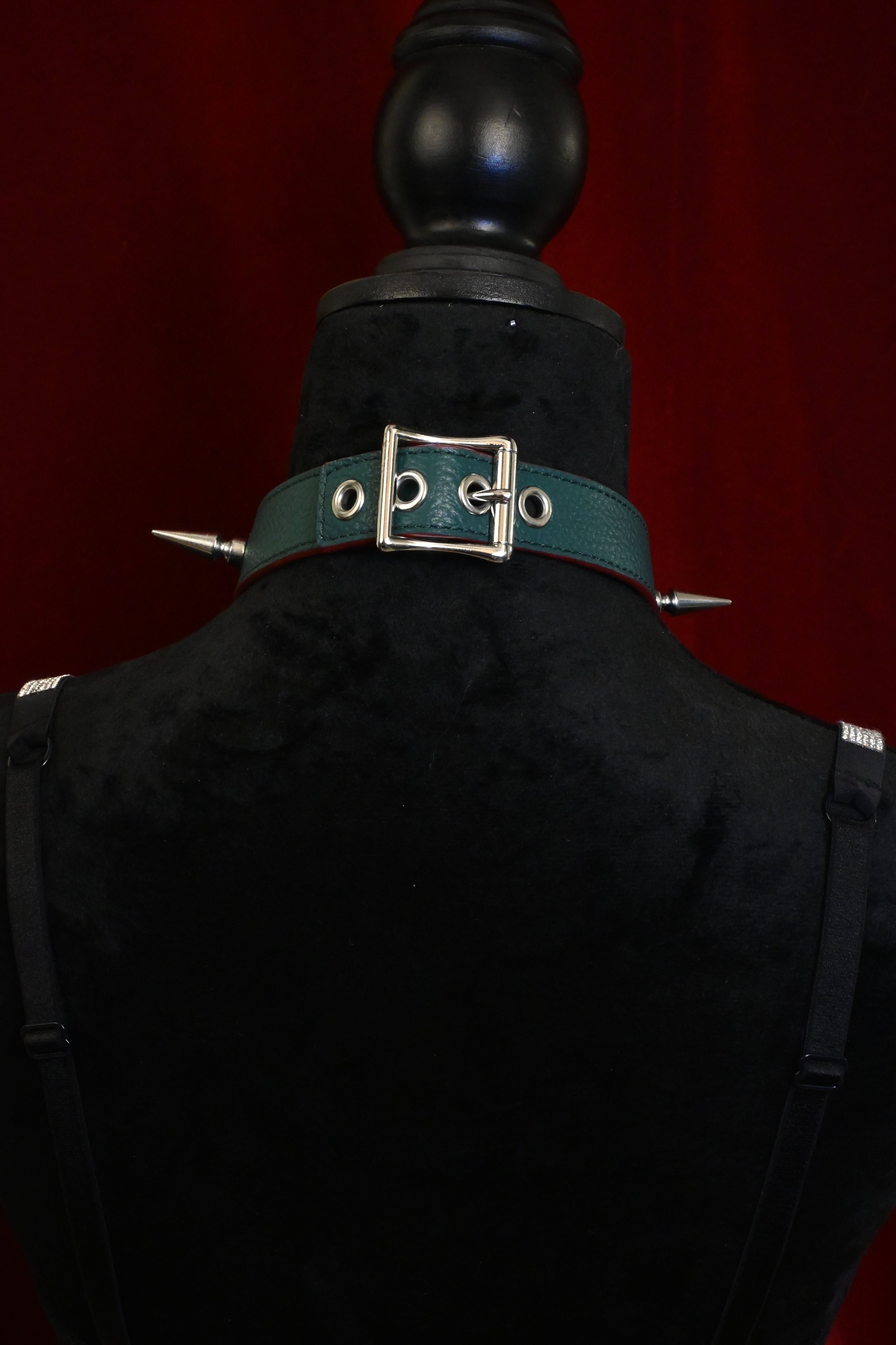 Spikes and Bells Collar