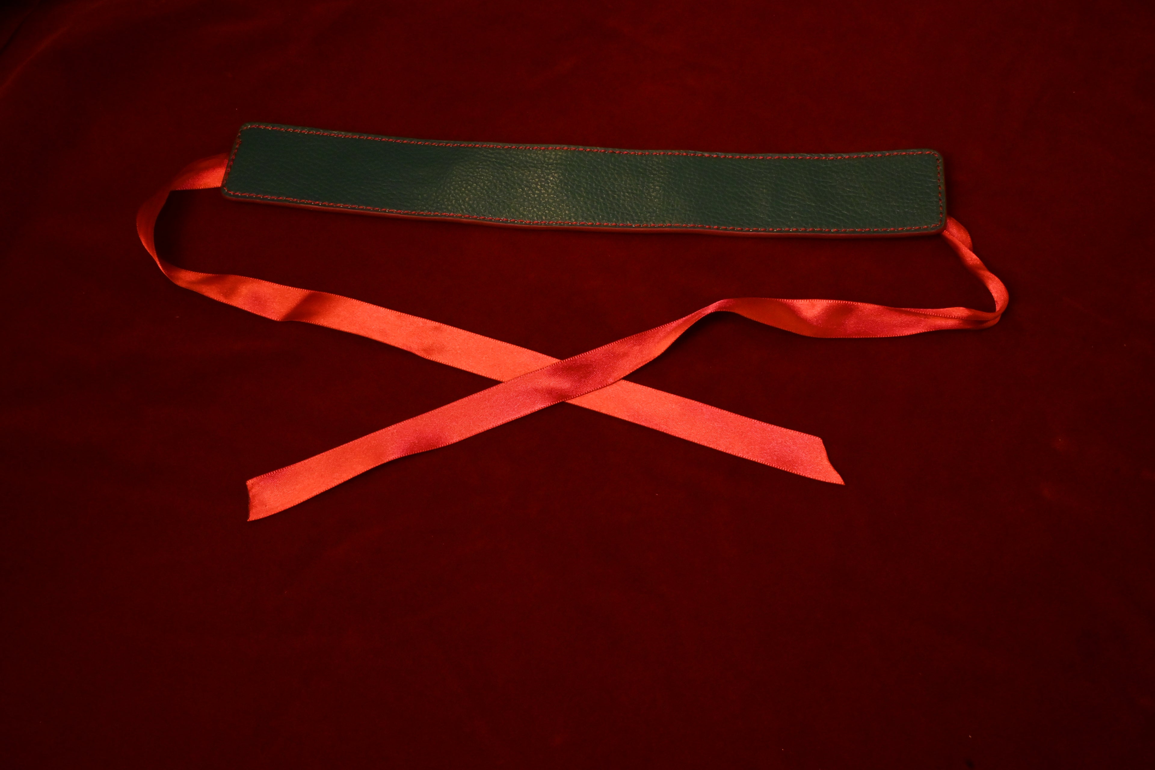 Festive Green Corset Choker