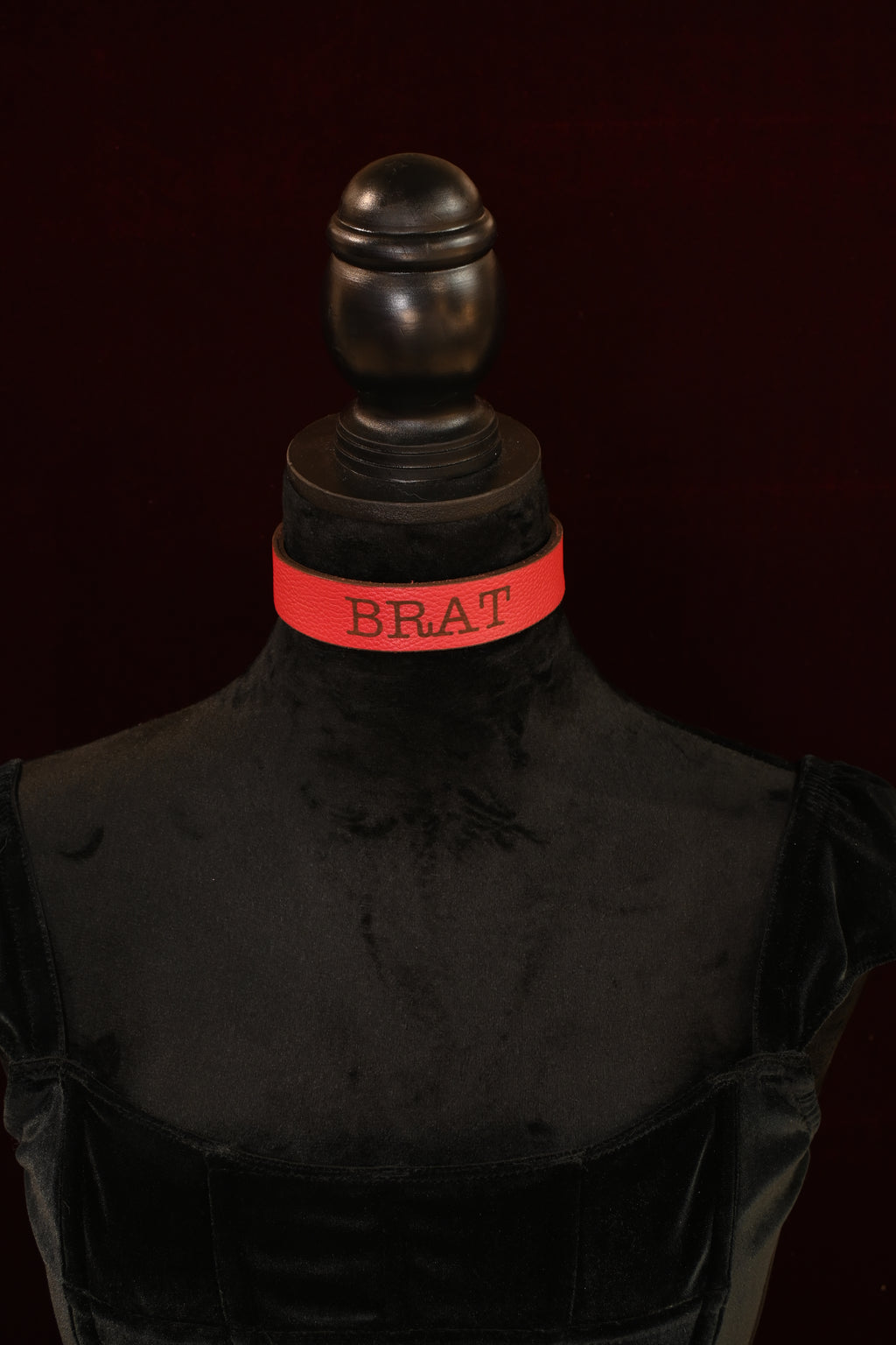 Crimson "Brat" Collar image 0