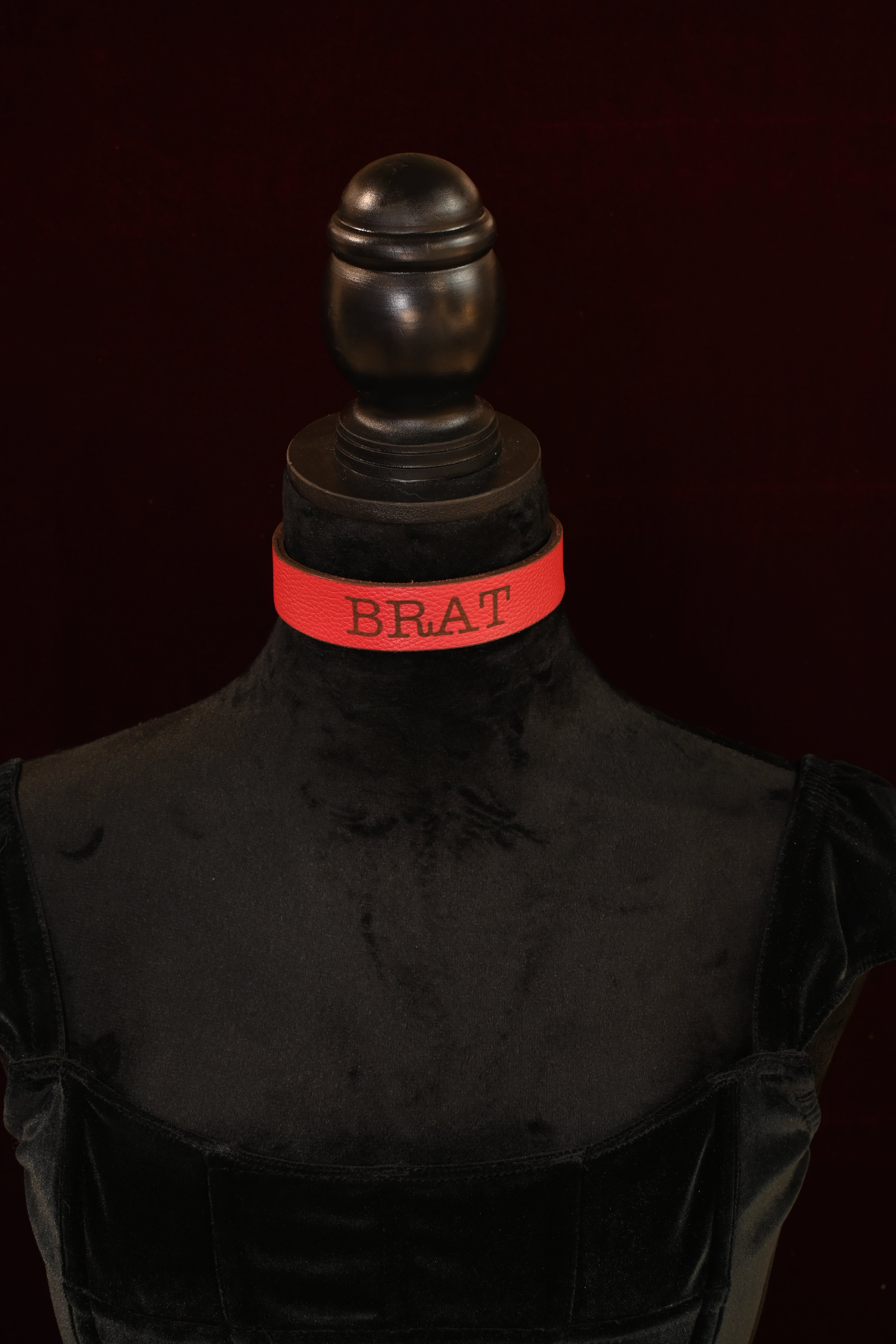 Crimson "Brat" Collar image 0